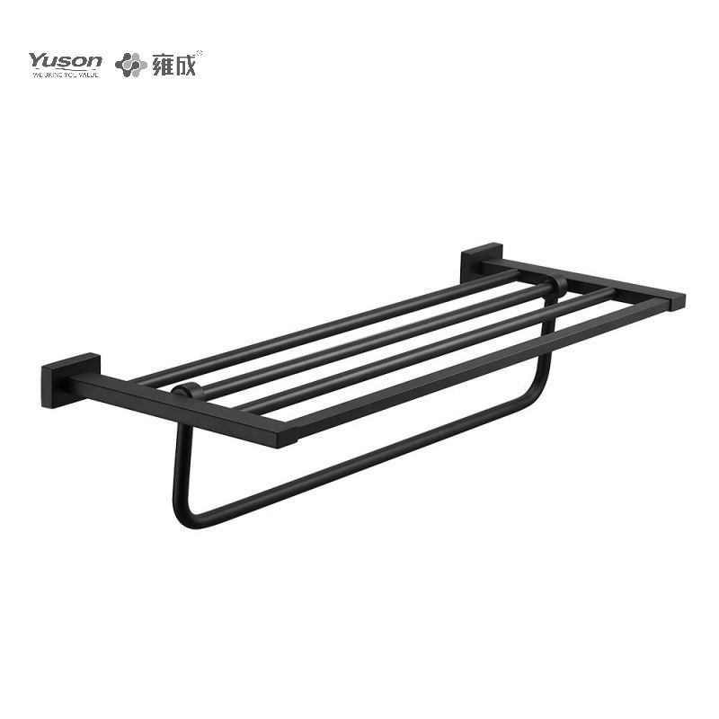 13462 Accessori da bagno eleganti, Mensole porta asciugamani, Porta asciugamani, Porta asciugamani in zinco/ottone/SUS, a parete (Serie 13400)