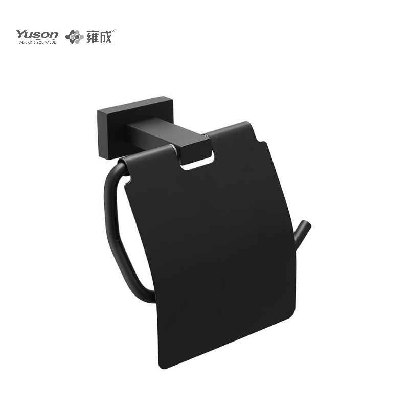 13486 Accessori da bagno eleganti, Porta carta igienica, Porta rotolo di carta igienica in zinco/ottone/SUS, a parete (Serie 13400)