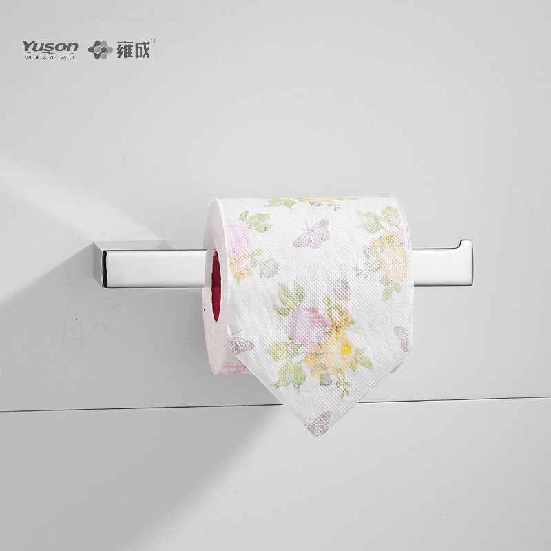 15086 Accessori da bagno eleganti, Porta carta igienica, Porta rotolo di carta igienica in zinco/ottone/SUS, a parete (Serie 15000)