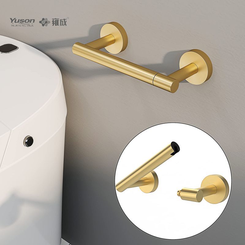 19286P Accessori da bagno eleganti, Porta carta igienica, Porta rotolo di carta igienica in zinco/ottone/SUS, a parete (Serie 19200)
