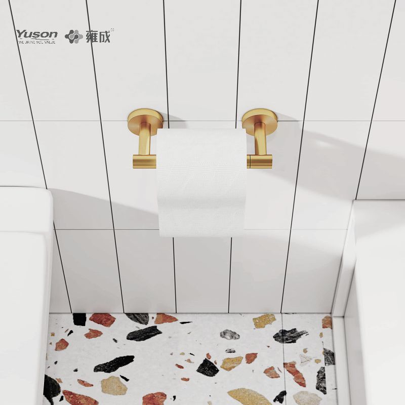 19286P Accessori da bagno eleganti, Porta carta igienica, Porta rotolo di carta igienica in zinco/ottone/SUS, a parete (Serie 19200)