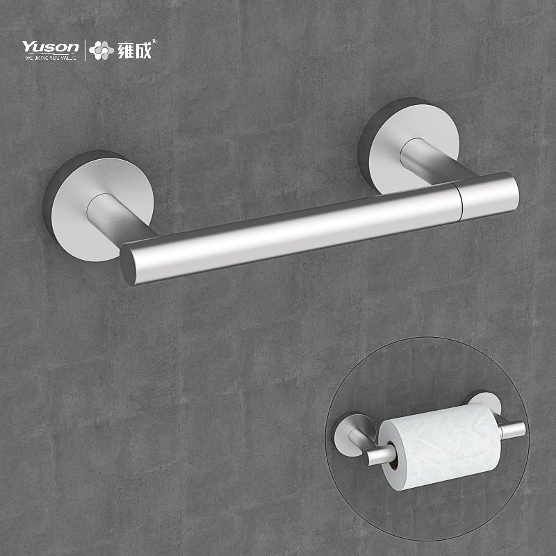 19286P Accessori da bagno eleganti, Porta carta igienica, Porta rotolo di carta igienica in zinco/ottone/SUS, a parete (Serie 19200)