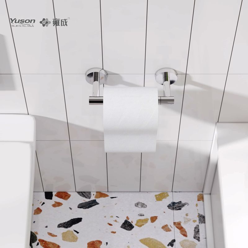 19286P Accessori da bagno eleganti, Porta carta igienica, Porta rotolo di carta igienica in zinco/ottone/SUS, a parete (Serie 19200)