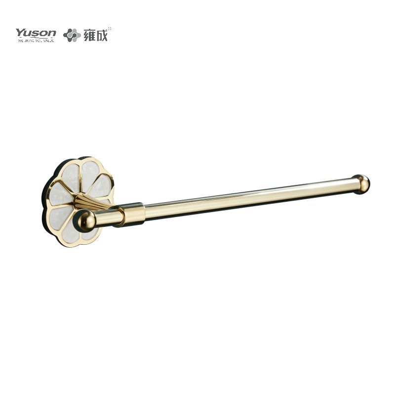 21010 Accessori da bagno Sleek, Portasciugamani ad anello, Portasciugamani, Portasciugamani in zinco/ottone/SUS, a parete (Serie 21000)