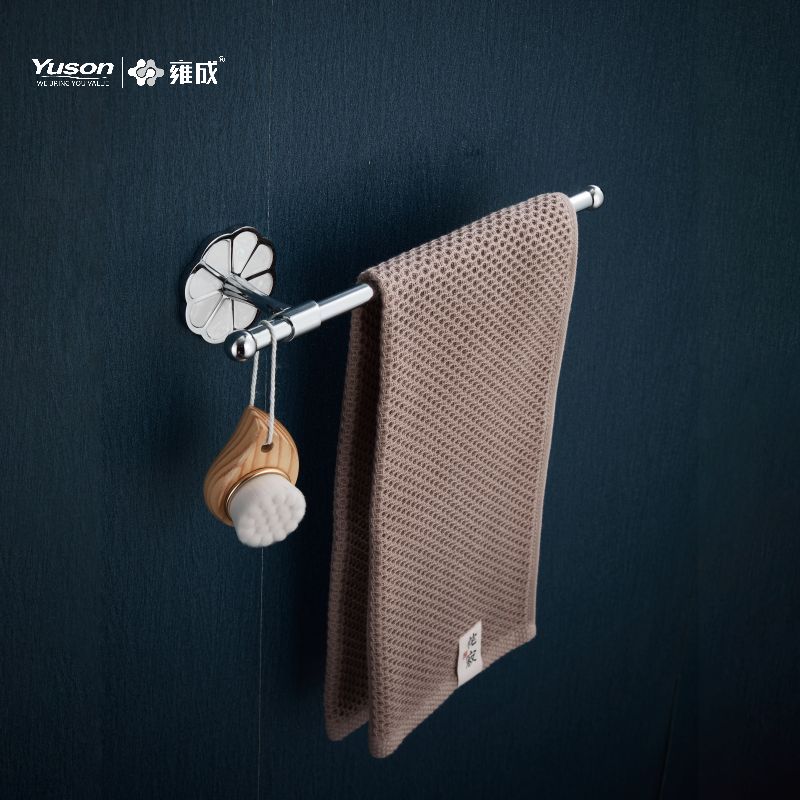 21010 Accessori da bagno Sleek, Portasciugamani ad anello, Portasciugamani, Portasciugamani in zinco/ottone/SUS, a parete (Serie 21000)