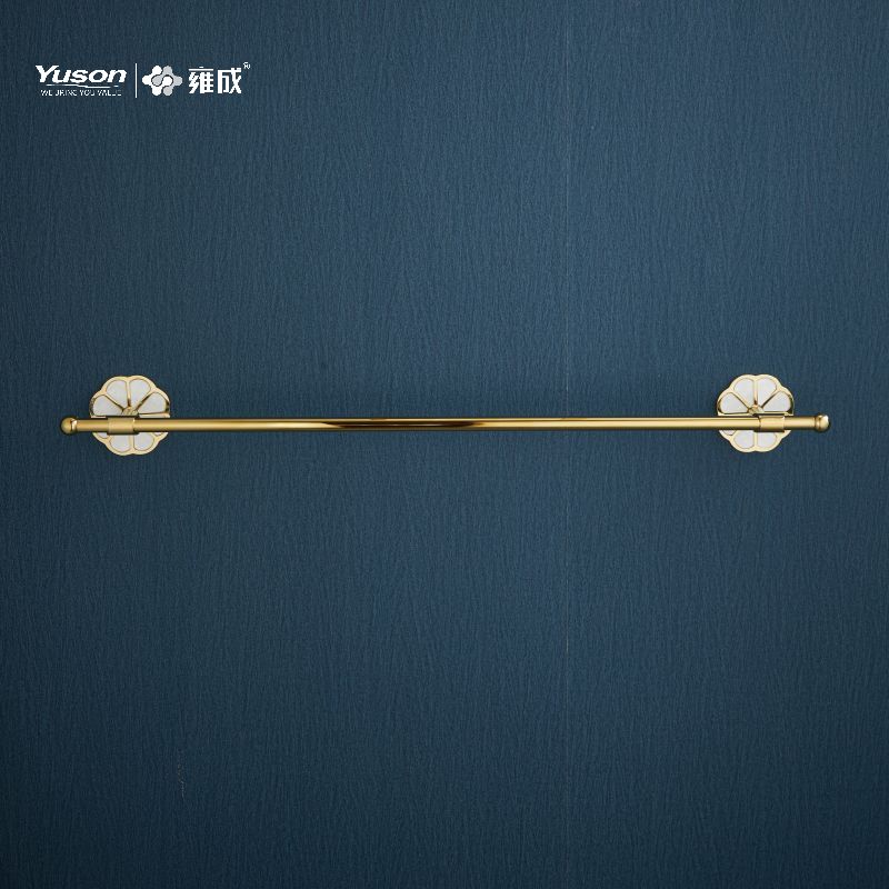21024 Accessori da bagno eleganti, Portasciugamani, 24”, Portasciugamani, Portasciugamani in zinco/ottone/SUS, montato a parete (Serie 21000)