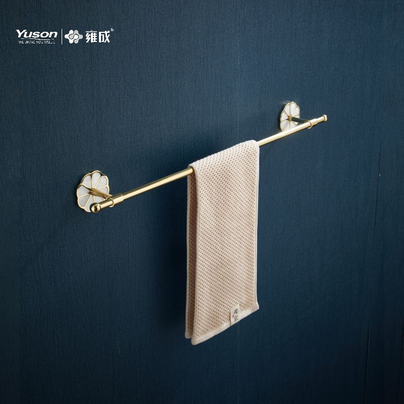21024 Accessori da bagno eleganti, Portasciugamani, 24”, Portasciugamani, Portasciugamani in zinco/ottone/SUS, montato a parete (Serie 21000)