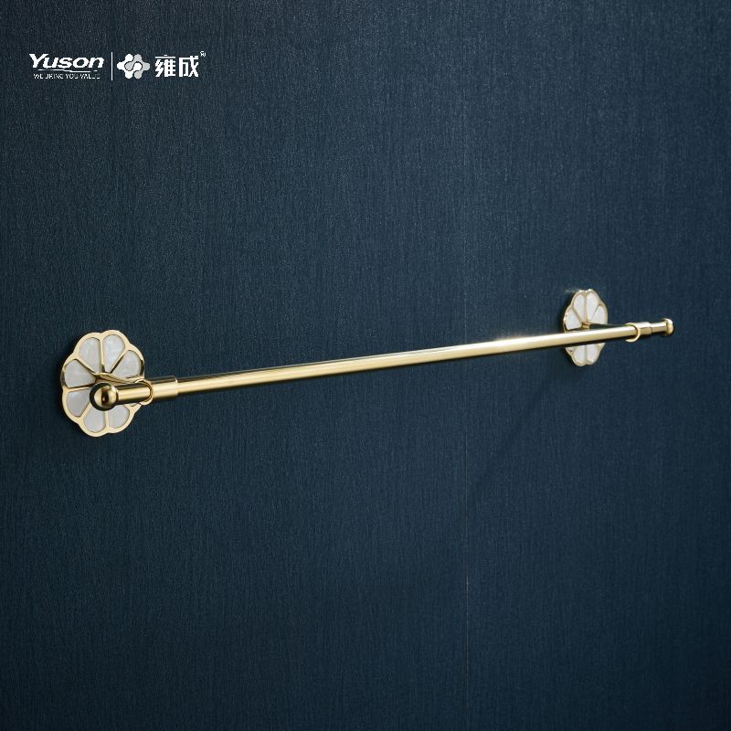 21024 Accessori da bagno eleganti, Portasciugamani, 24”, Portasciugamani, Portasciugamani in zinco/ottone/SUS, montato a parete (Serie 21000)