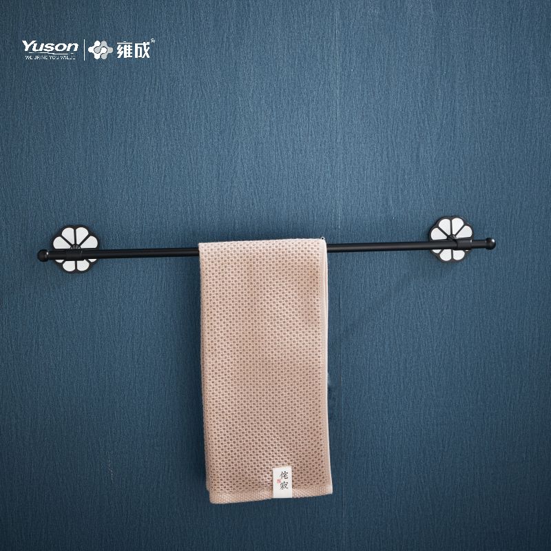 21024 Accessori da bagno eleganti, Portasciugamani, 24”, Portasciugamani, Portasciugamani in zinco/ottone/SUS, montato a parete (Serie 21000)