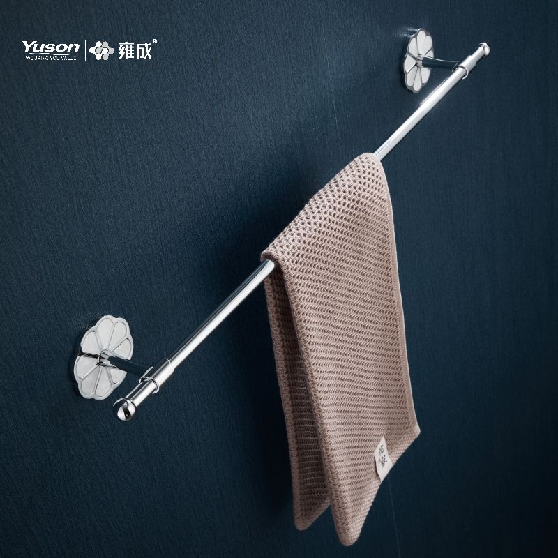 21024 Accessori da bagno eleganti, Portasciugamani, 24”, Portasciugamani, Portasciugamani in zinco/ottone/SUS, montato a parete (Serie 21000)