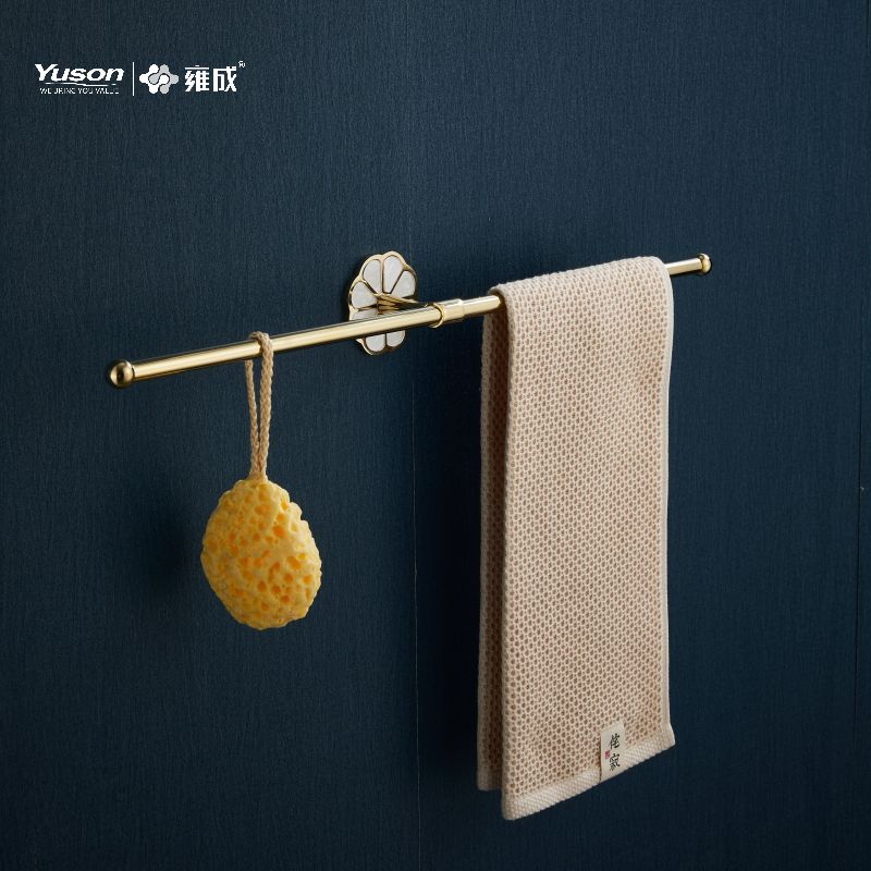 21024D Accessori da bagno eleganti, Porta asciugamani a 2 poli, 24