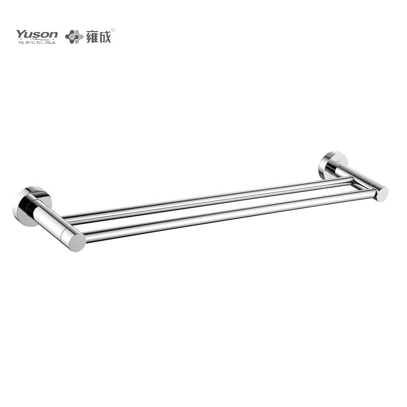 21624D Accessori da bagno eleganti, Porta asciugamani a 2 poli, 24