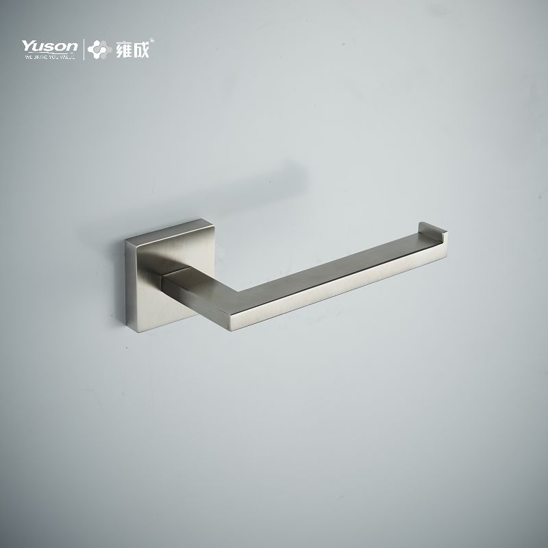 23386 Accessori da bagno eleganti, Porta carta igienica, Porta rotolo di carta igienica in zinco/ottone/SUS, a parete (Serie 23300)