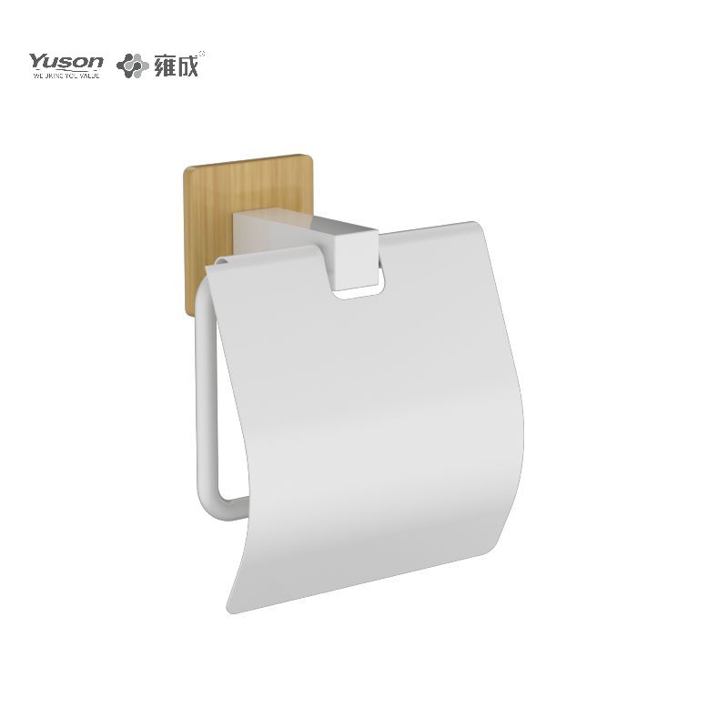 25986B Accessori da bagno eleganti, Porta carta igienica, Porta rotolo di carta igienica in zinco/ottone/SUS, a parete (Serie 25900)