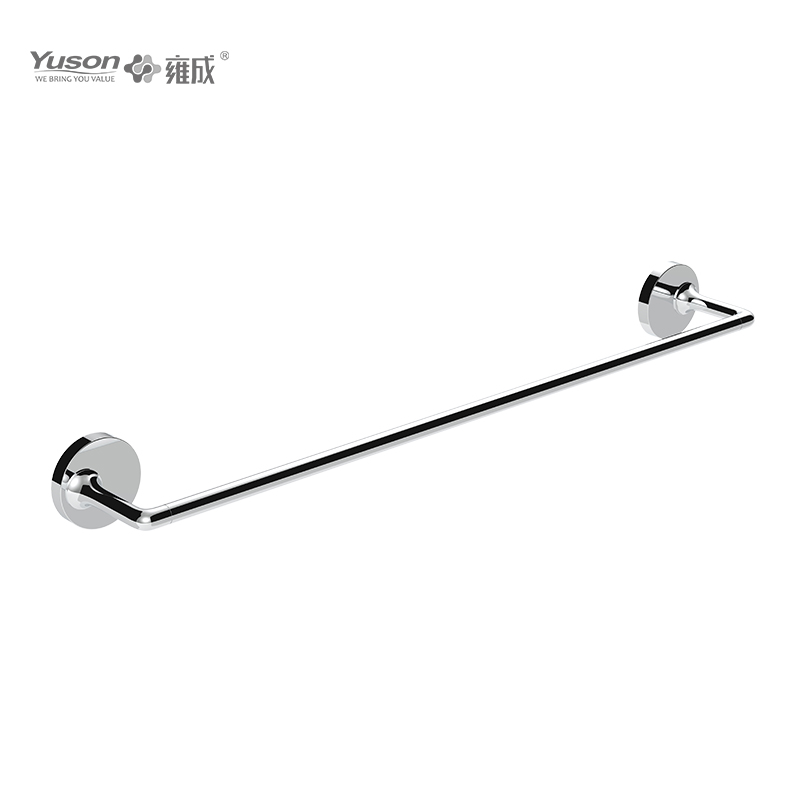 26124 Accessori da bagno eleganti, Portasciugamani, 24”, Portasciugamani, Portasciugamani in zinco/ottone/SUS, montato a parete (Serie 26100)