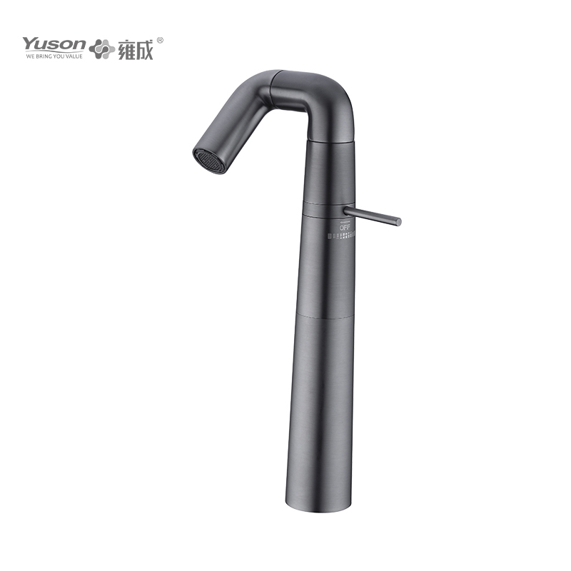 2047-33 Rubinetto in ottone monocomando Miscelatore lavabo alto acqua calda e fredda da piano