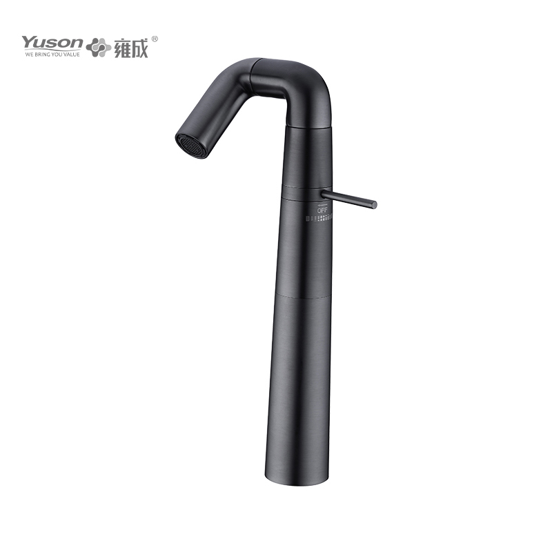 2047-33 Rubinetto in ottone monocomando Miscelatore lavabo alto acqua calda e fredda da piano