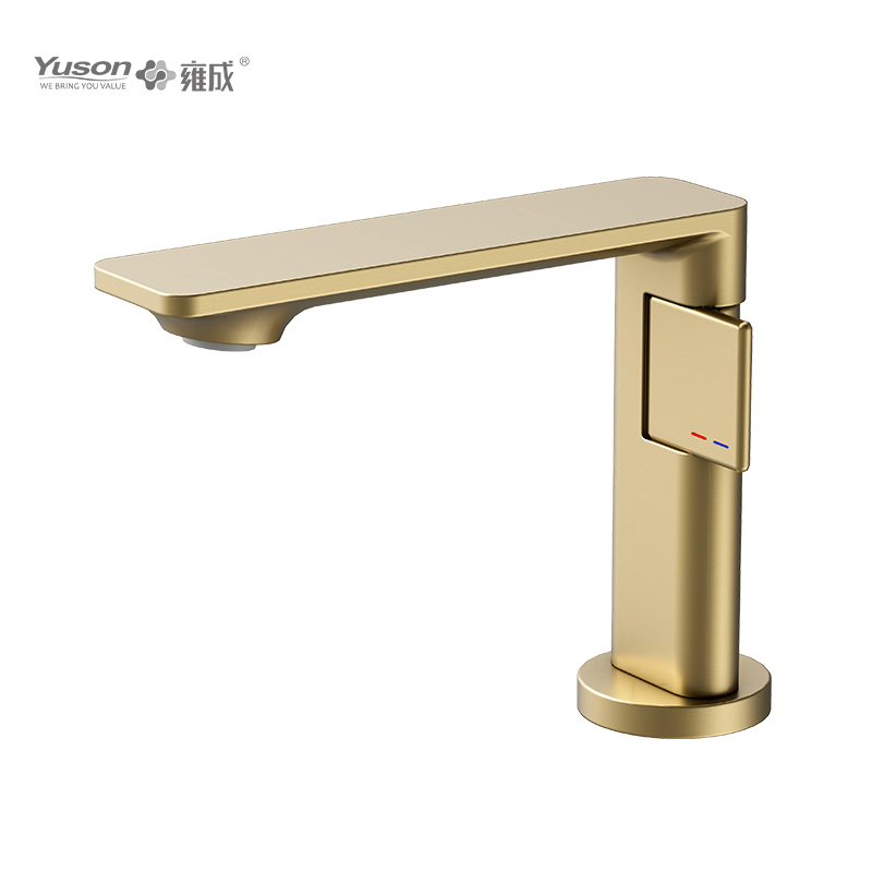 2093-30 Miscelatore monocomando lavabo da piano con rubinetto in ottone per acqua calda e fredda