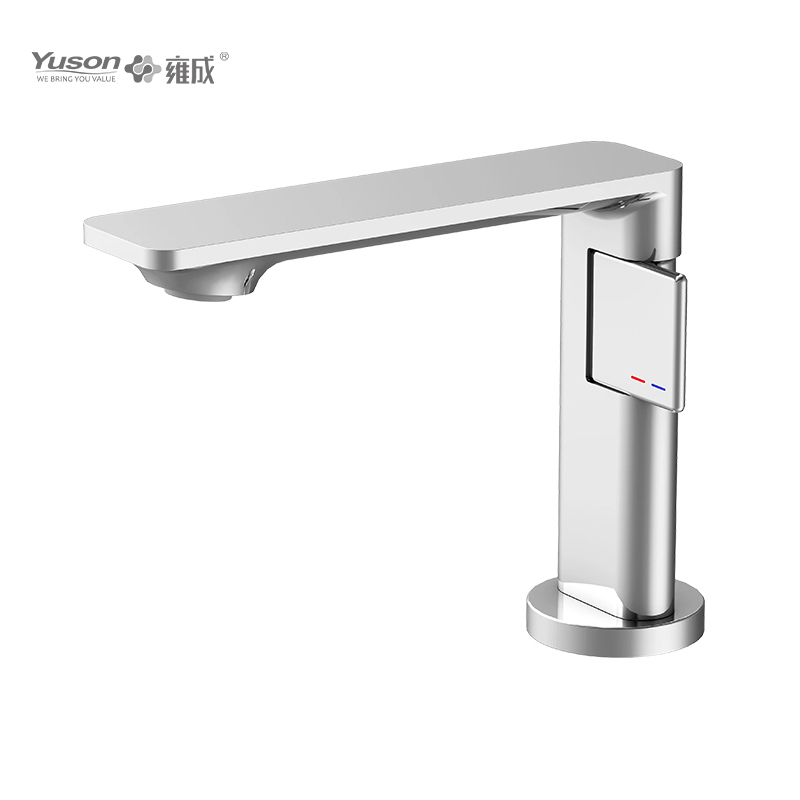 2093-30 Miscelatore monocomando lavabo da piano con rubinetto in ottone per acqua calda e fredda