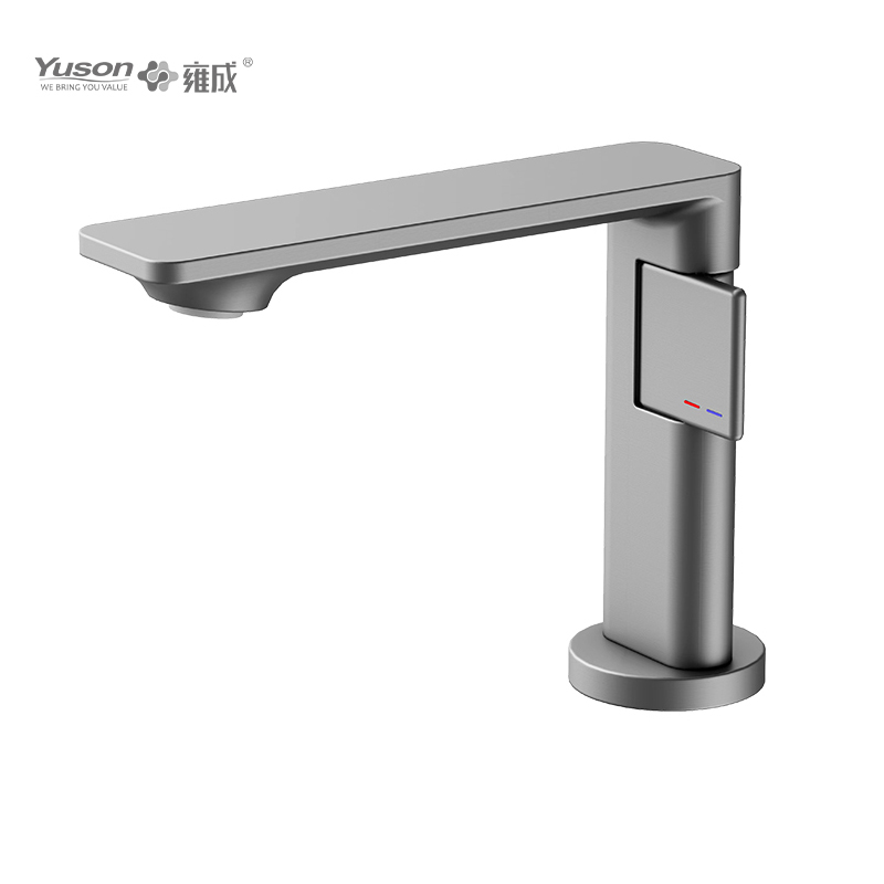 2093-30 Miscelatore monocomando lavabo da piano con rubinetto in ottone per acqua calda e fredda